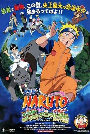 Naruto 3 - A Revolta dos Animais da Lua Crescente Legendado Download