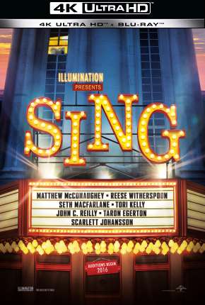 Sing - Quem Canta Seus Males Espanta - 4K Imagem