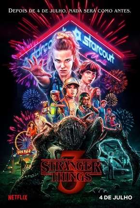 Stranger Things - 3ª Temporada Completa Netflix Download